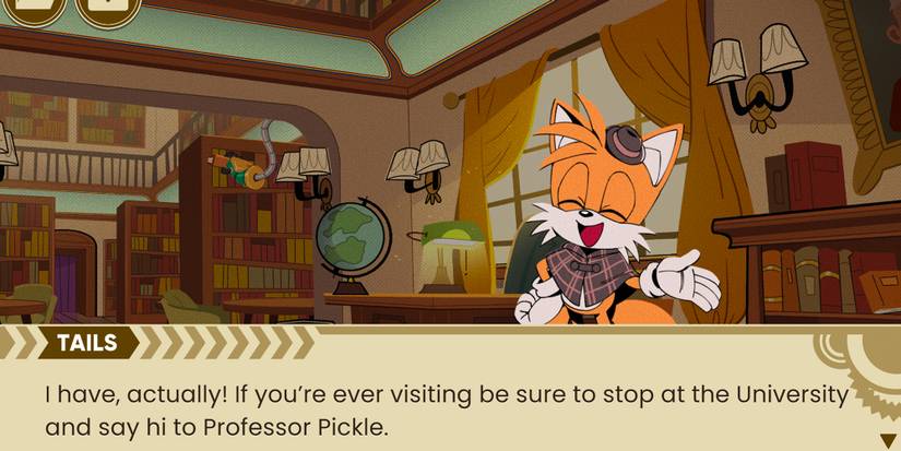 Tails referencing Sonic Unleashed