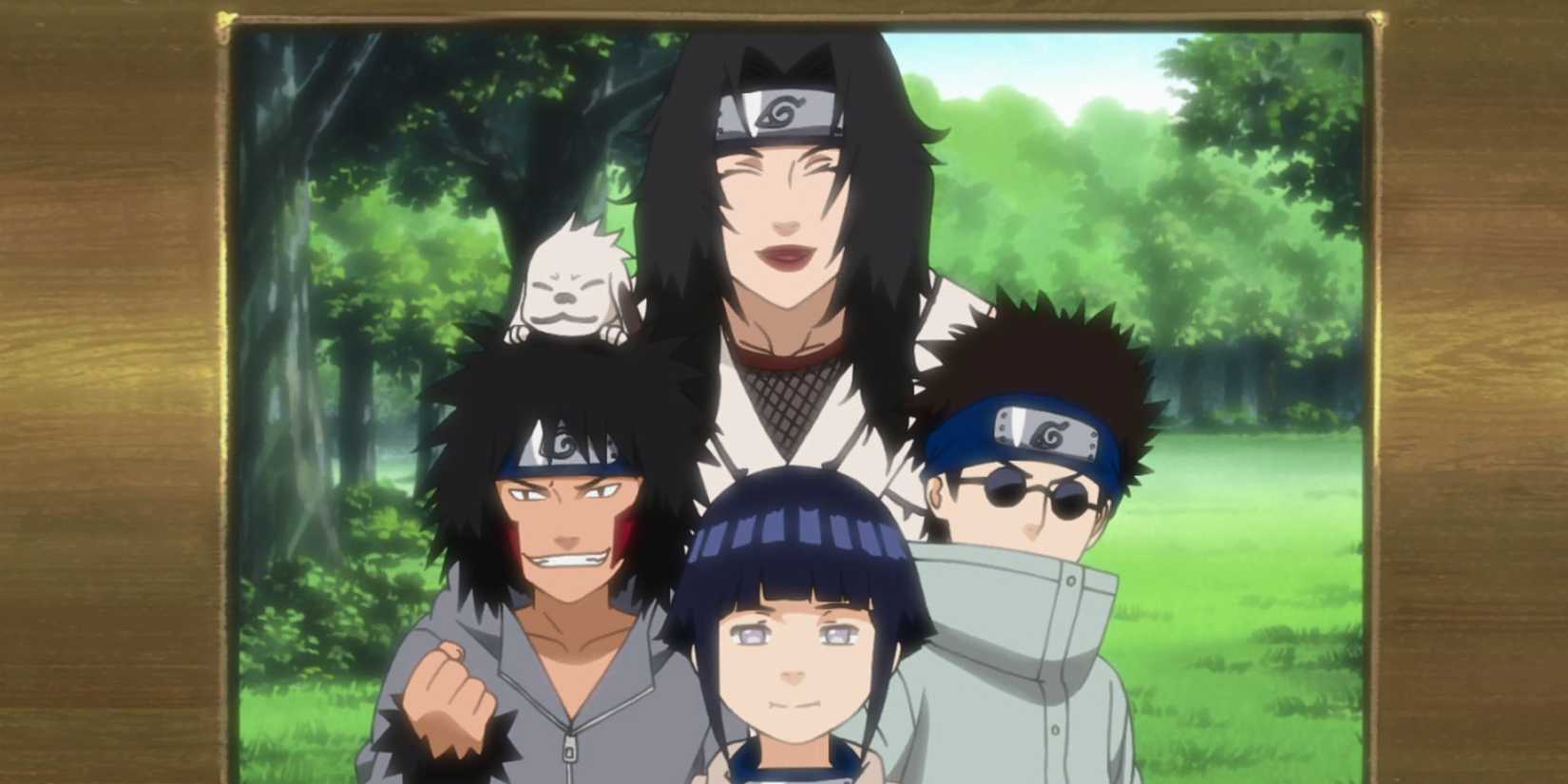 Team Kurenai in Naruto