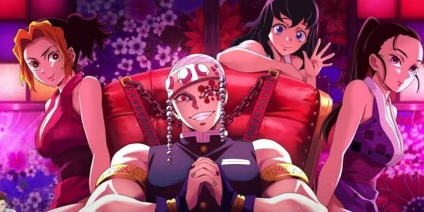 Tengen and his  Wives, Makio, Hinatsuru and, SumaTengen’s Wives