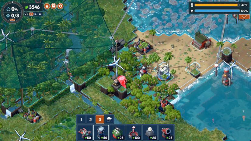 Terra Nil Desolate Tier 3