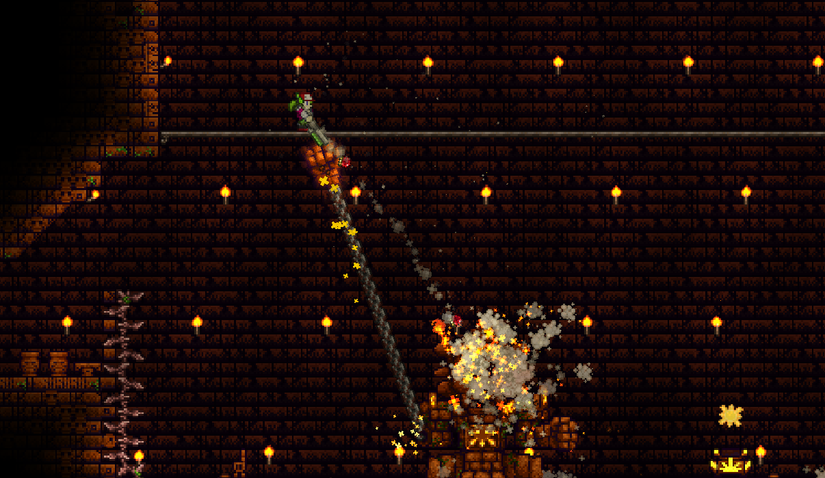 terraria golem grenade launcher