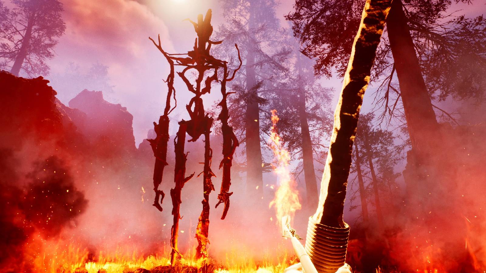 axis unseens bow arrow monster creature