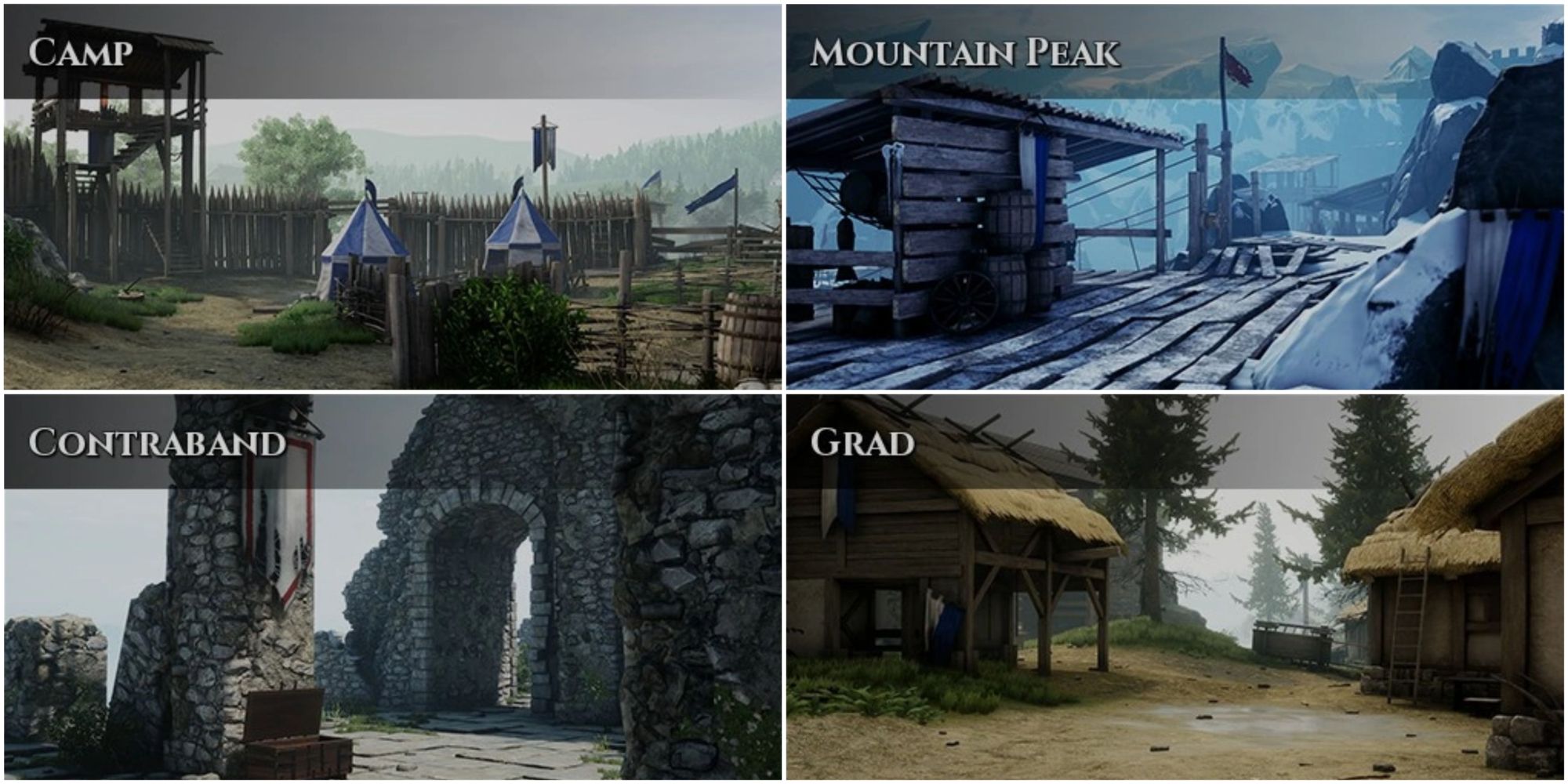 The Best Maps For Mordhau