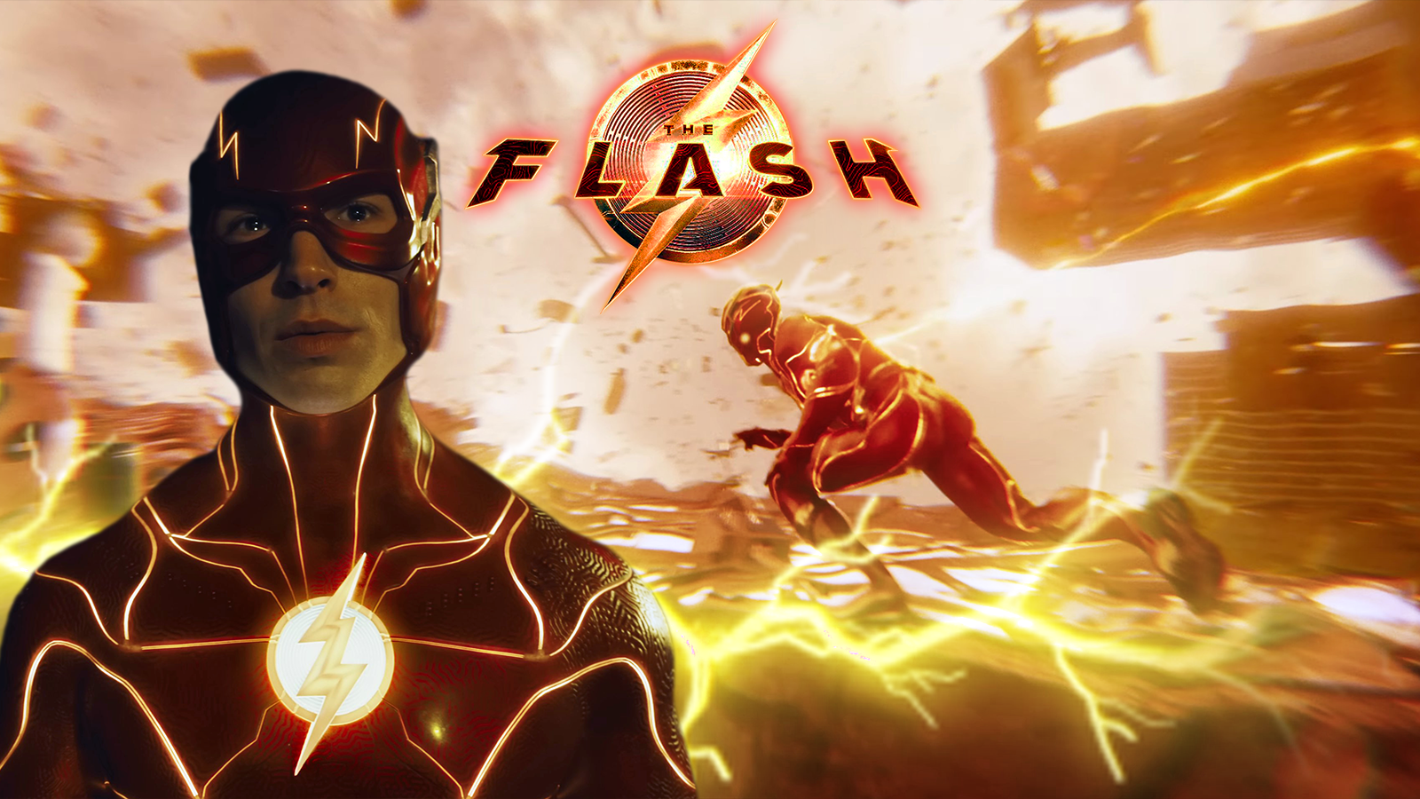 Ezra Miller The Flash Movie Running Style