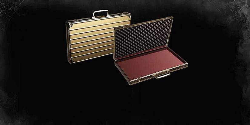 image showing the golden attache case in the re4 remake.