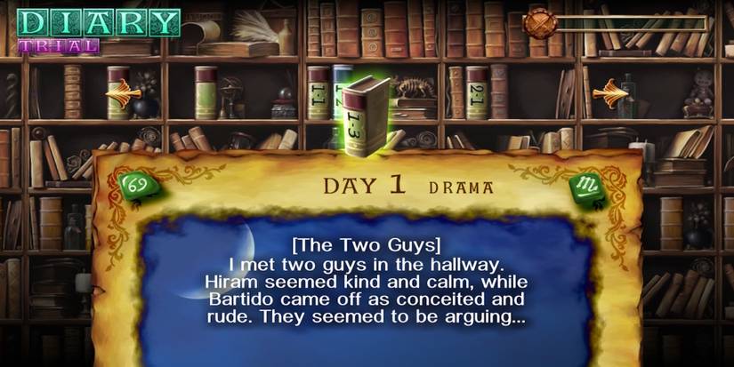 The library in GrimGrimoire OnceMore