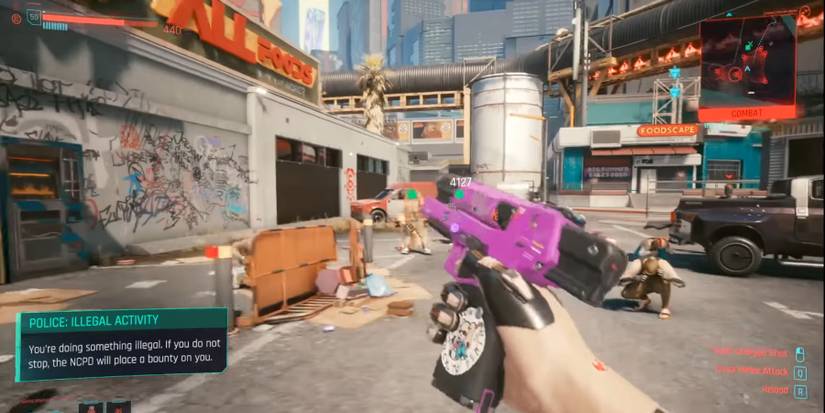 The Lizzie in combat