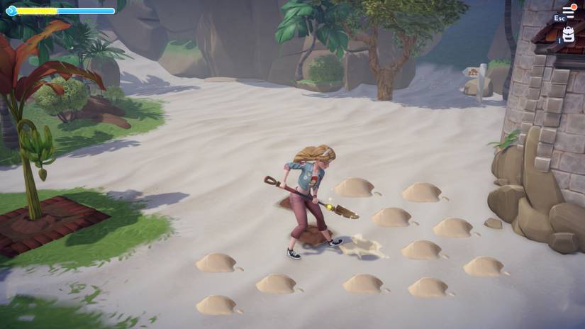 the shovel method in disney dreamlight valley