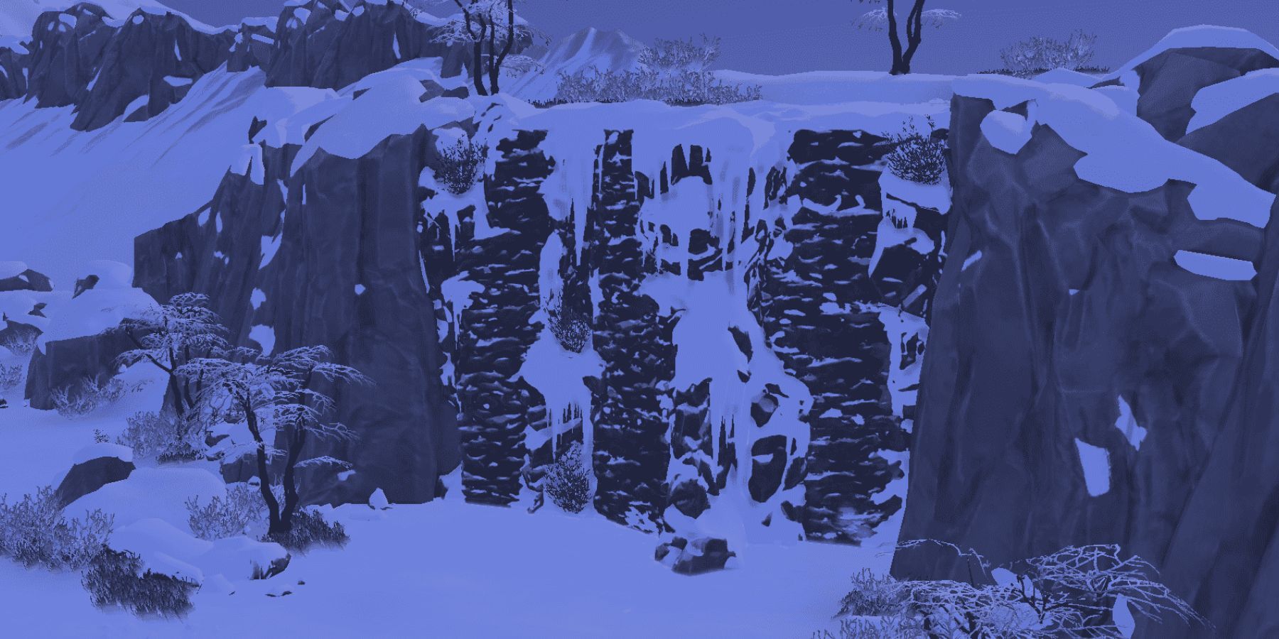 The Sims 4 snowy escape 