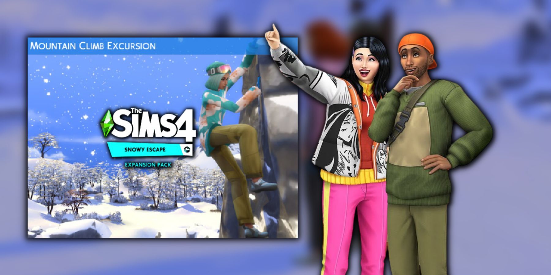 The Sims 4 Snowy Escape