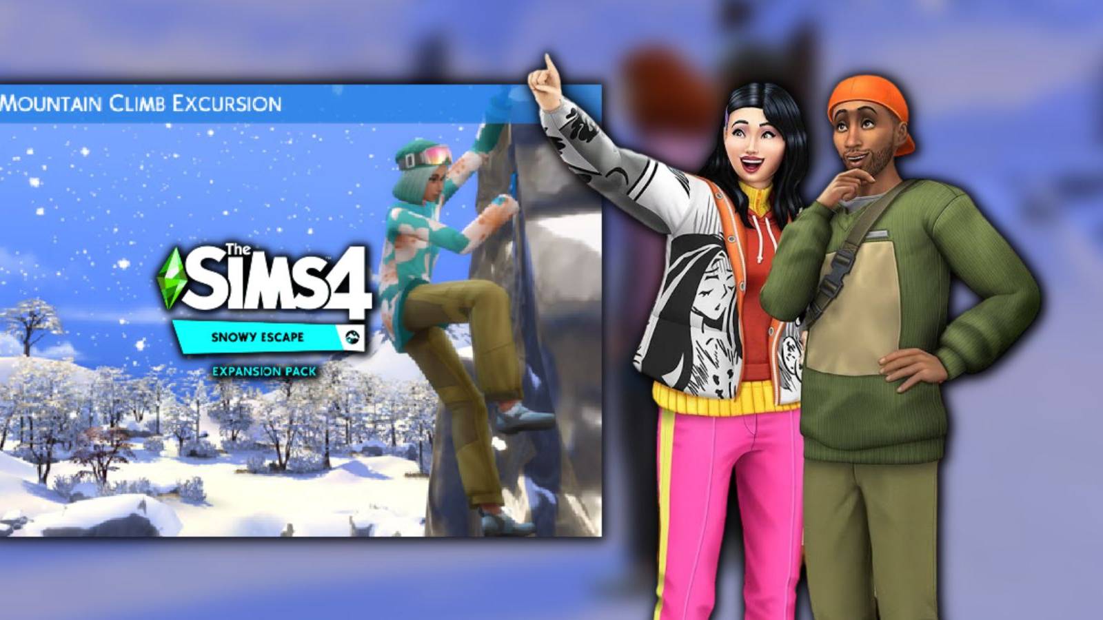 The Sims 4 Snowy Escape