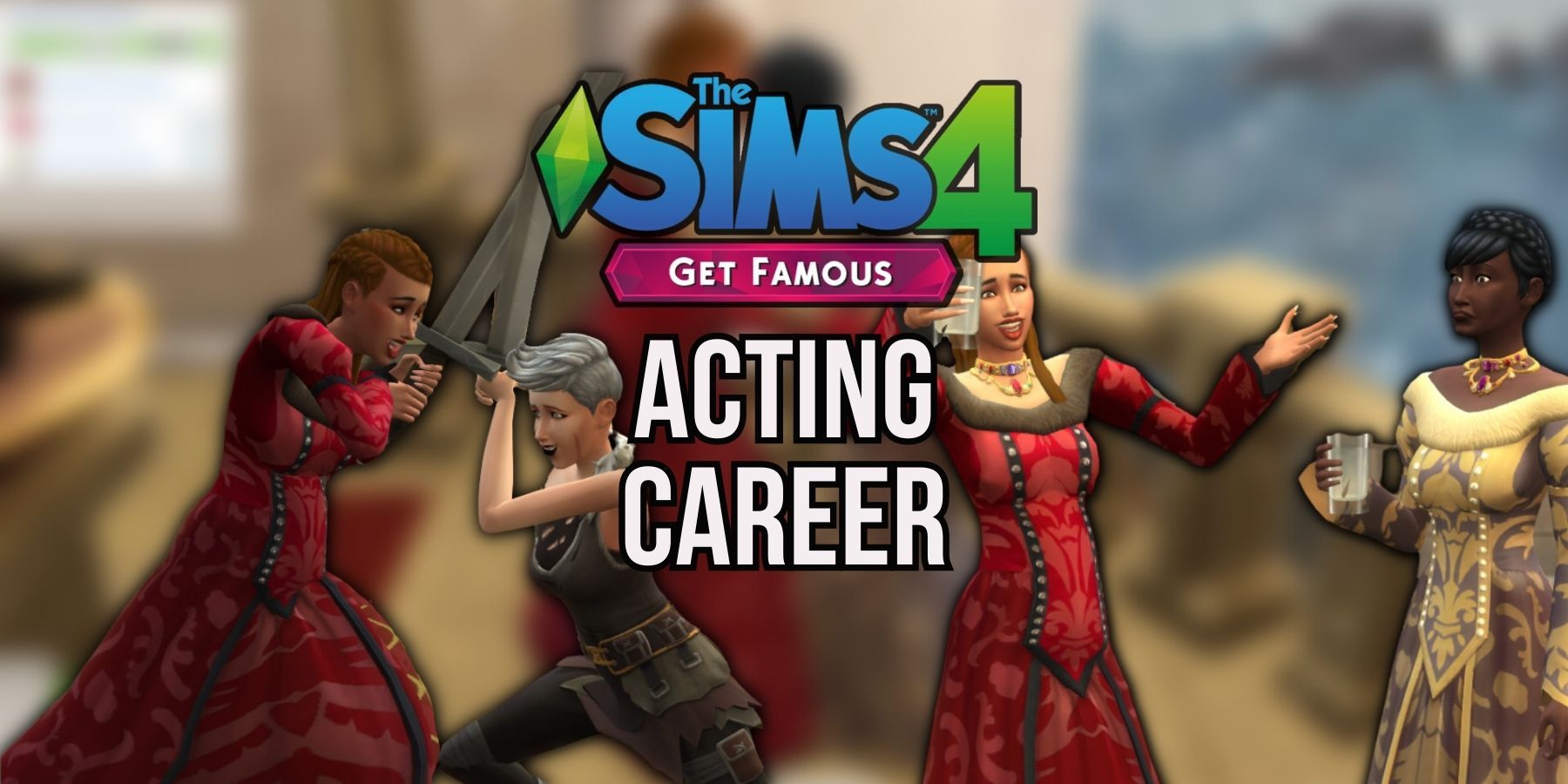 music career sims 4 get famous