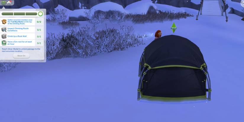 The Sims 4 snowy escape 