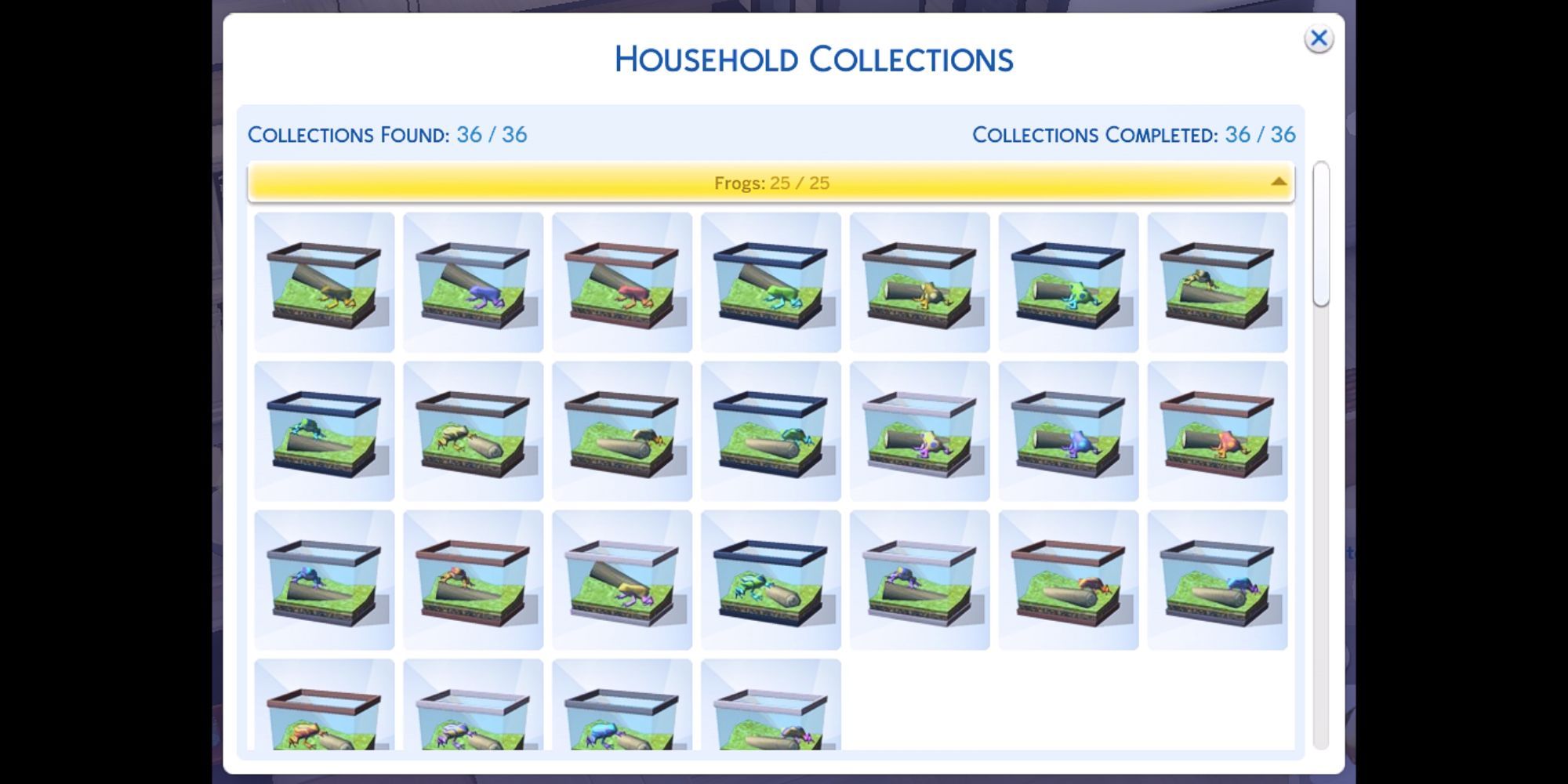 The Sims 4 Frogs Collection