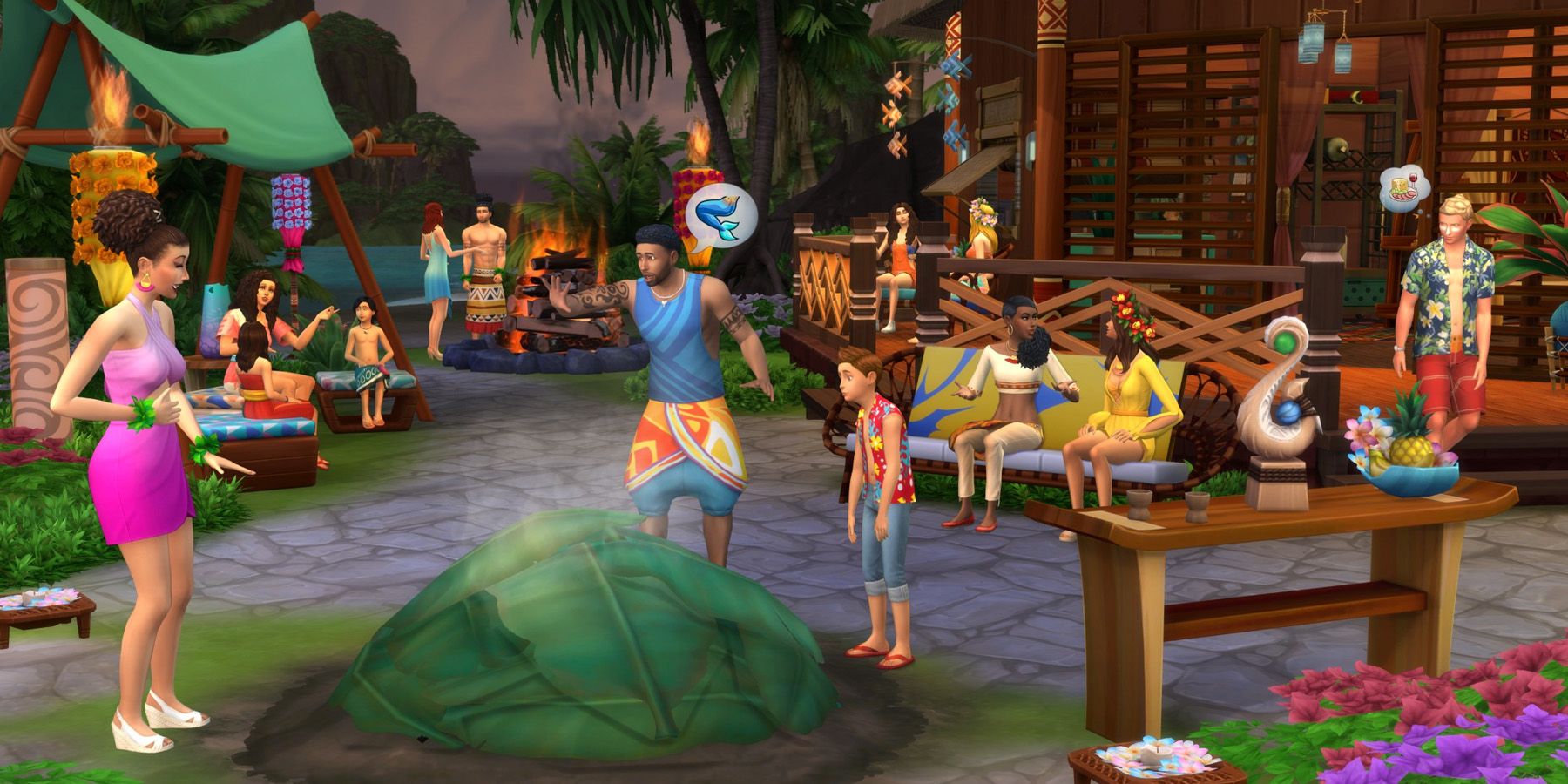 The SIms 4 Island Living
