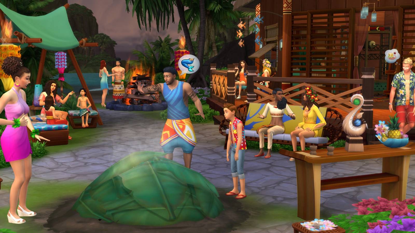 The SIms 4 Island Living