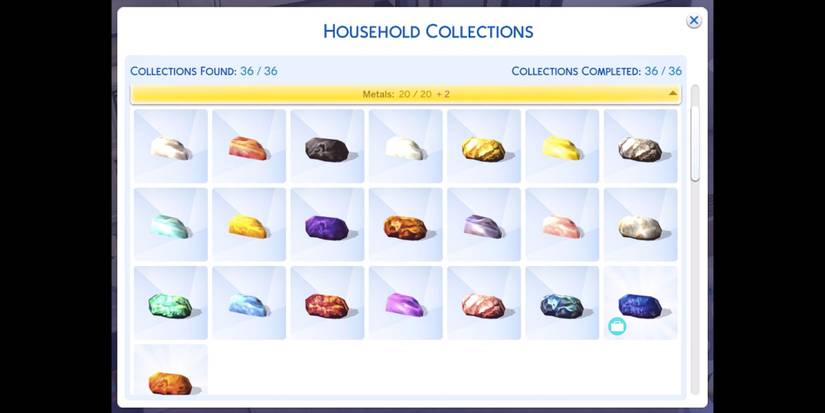 The Sims 4 Metals Collection