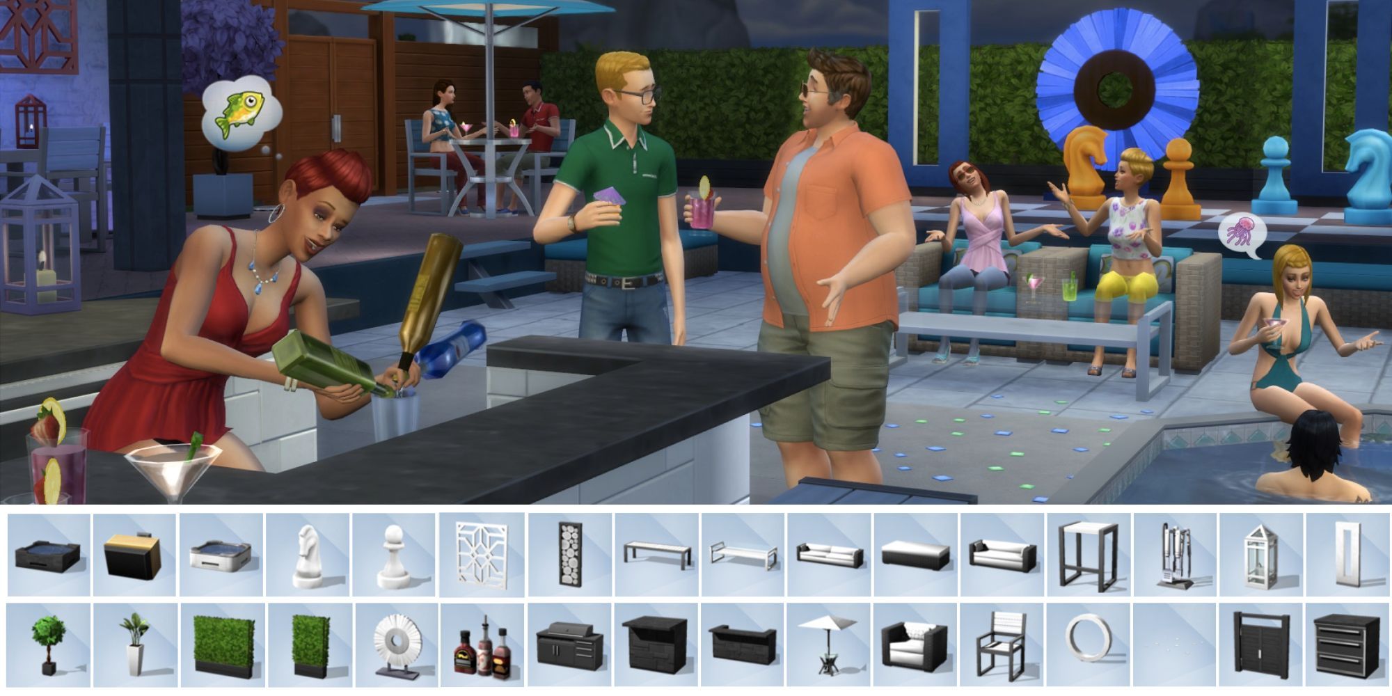 All Features Of Perfect Patio Stuff Pack in The Sims 4
