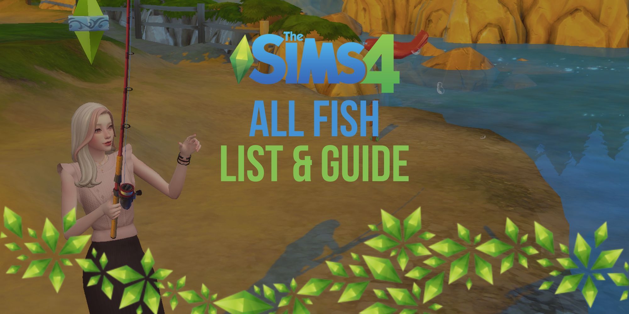 Sims 4 Fishing Guide: Fish List & Rare Catches (Updated for Island Living)