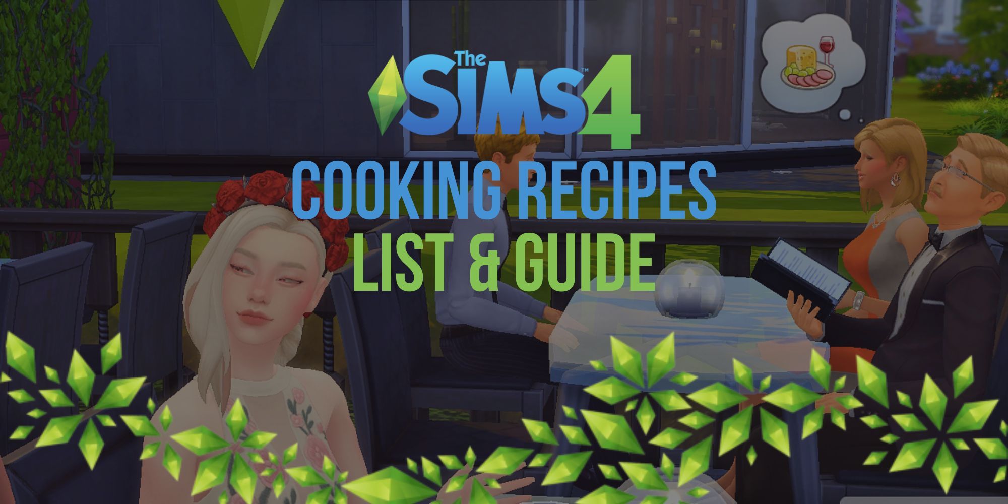 The Sims 4: Cooking Recipes Guide