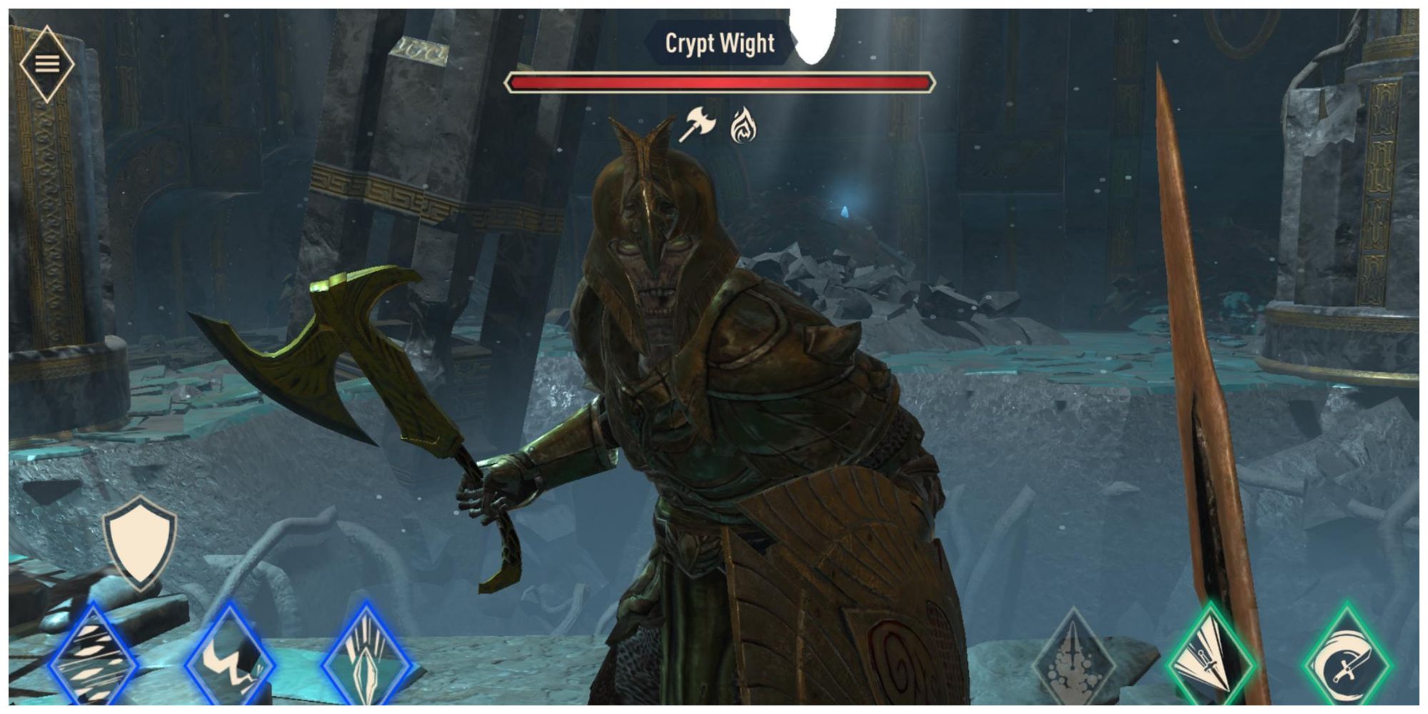 The Elder Scrolls: Blades' Crypt Wight