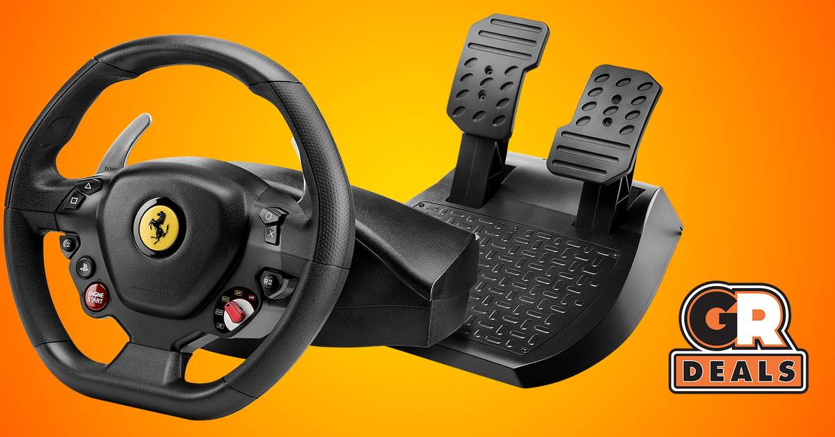 Save $20 on the Thrustmaster T80 Ferrari 488 GTB Controller Now
