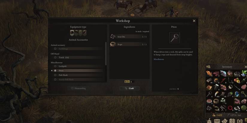 Wartales Tinkerer Profession