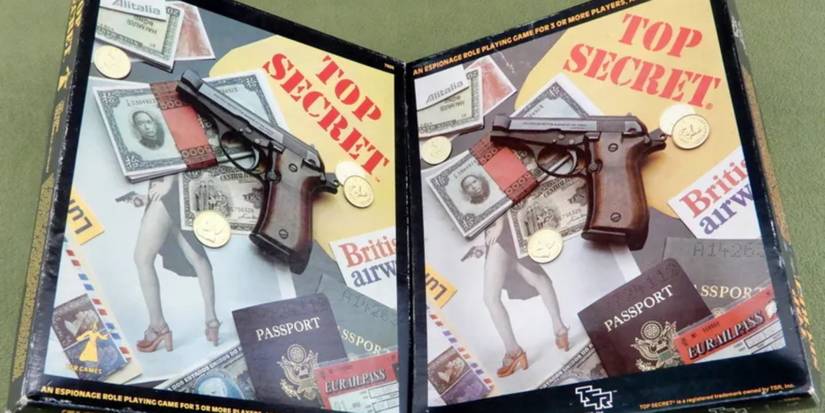 Top Secret TTRPG boxed set