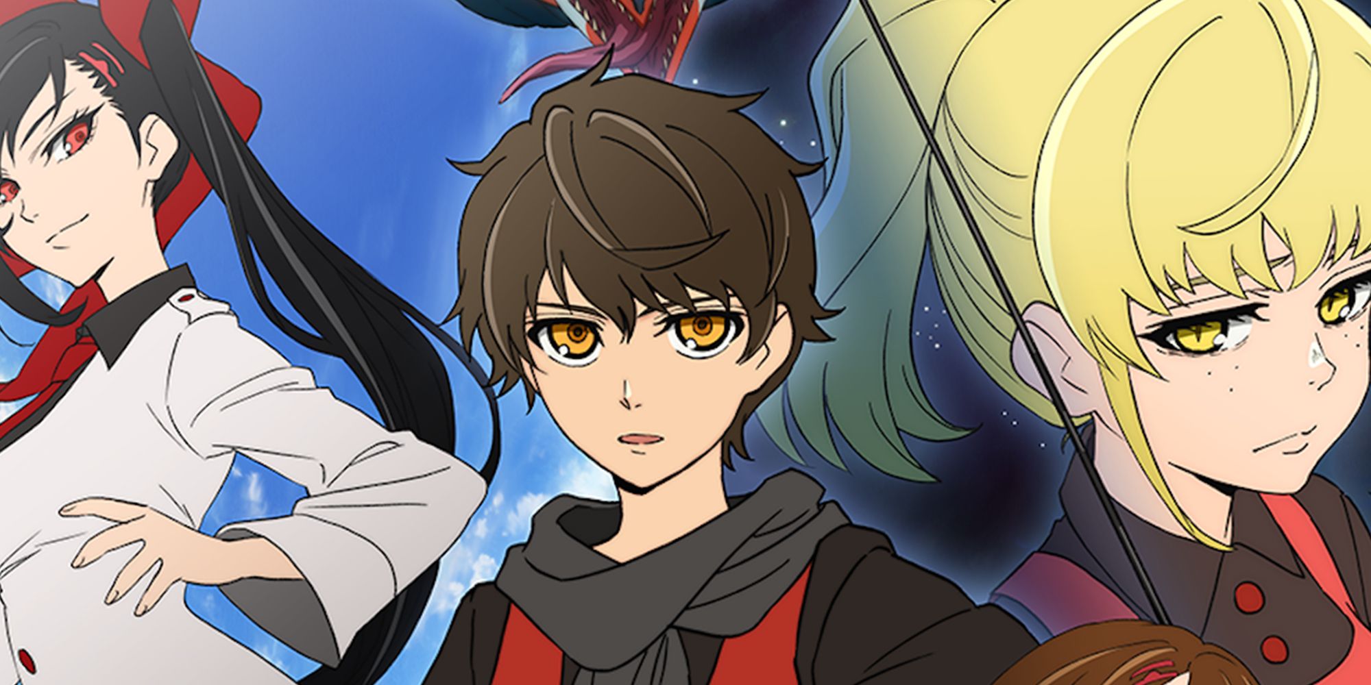 Tower of God- Bam, Jahad, and Rachel All Looking Towards Each Other