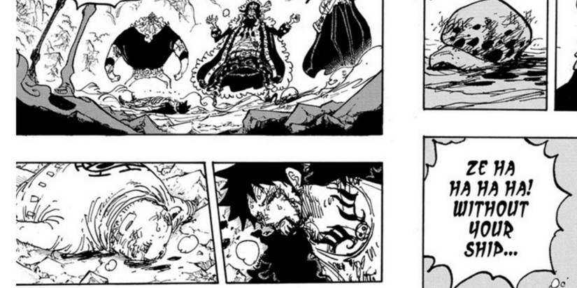 Trafalgar Law defeated by Blackbeard
