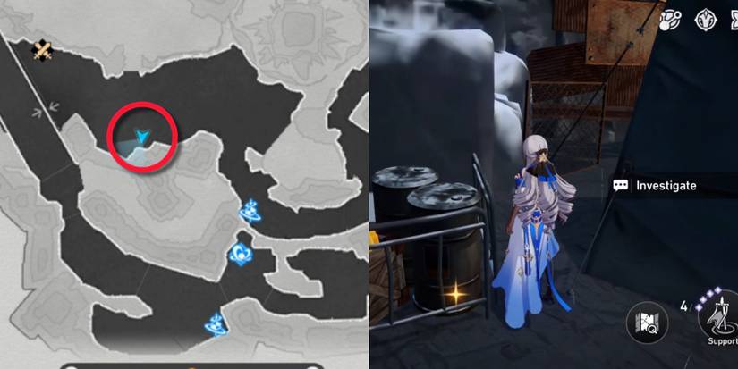 treasure map location honkai star rail survival wisdom