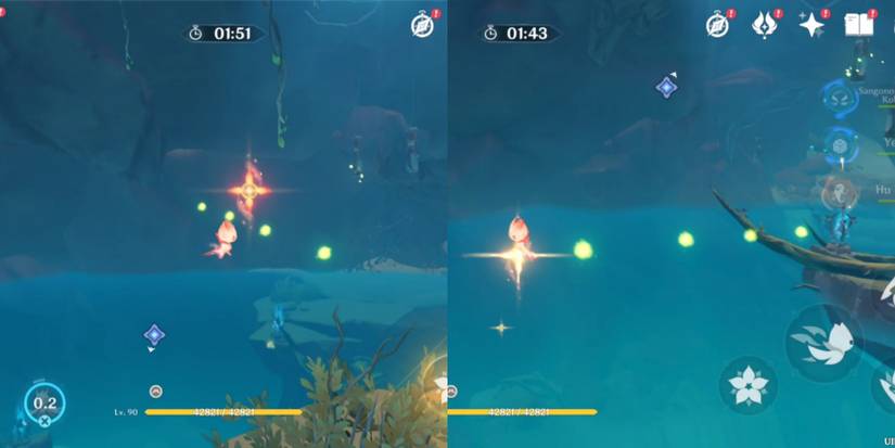 trial of submerged waves solution 1