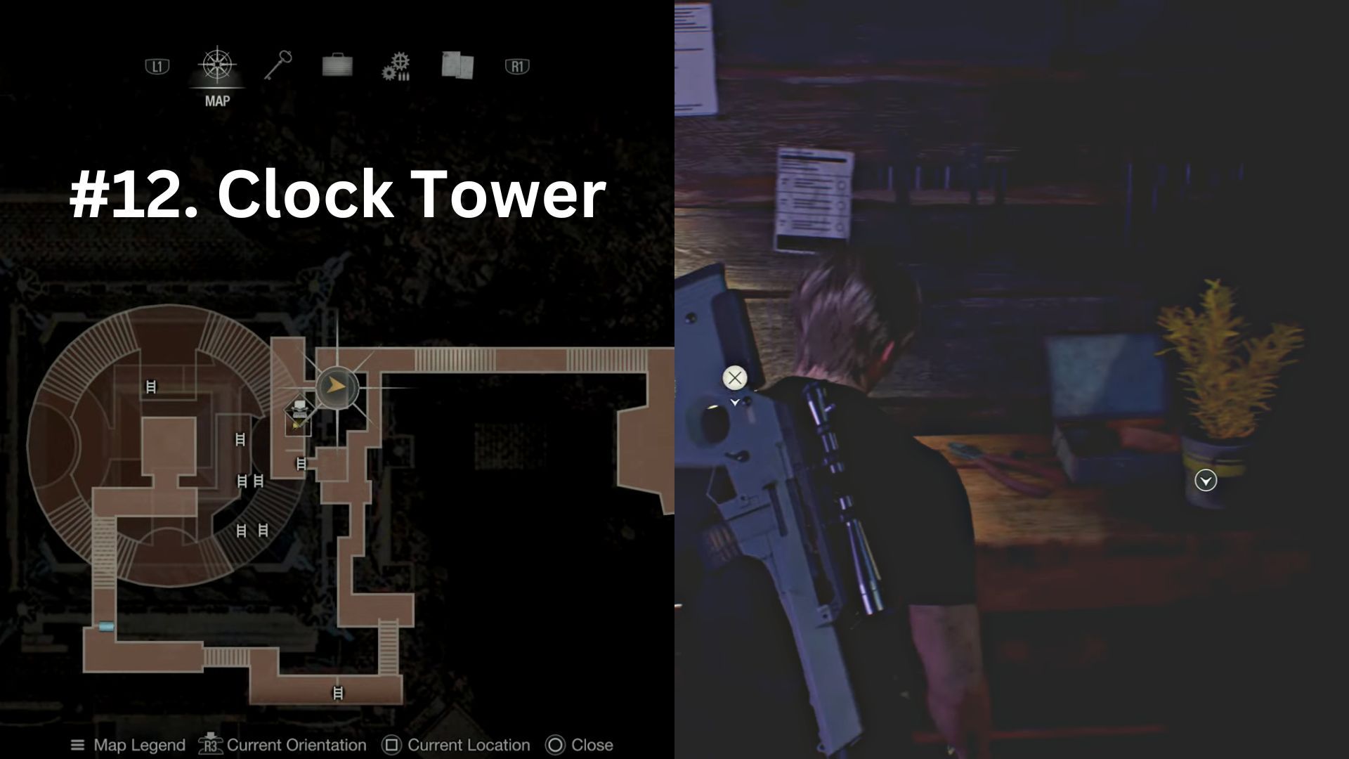 image showing the twelfth yellow herb location re4 remake.