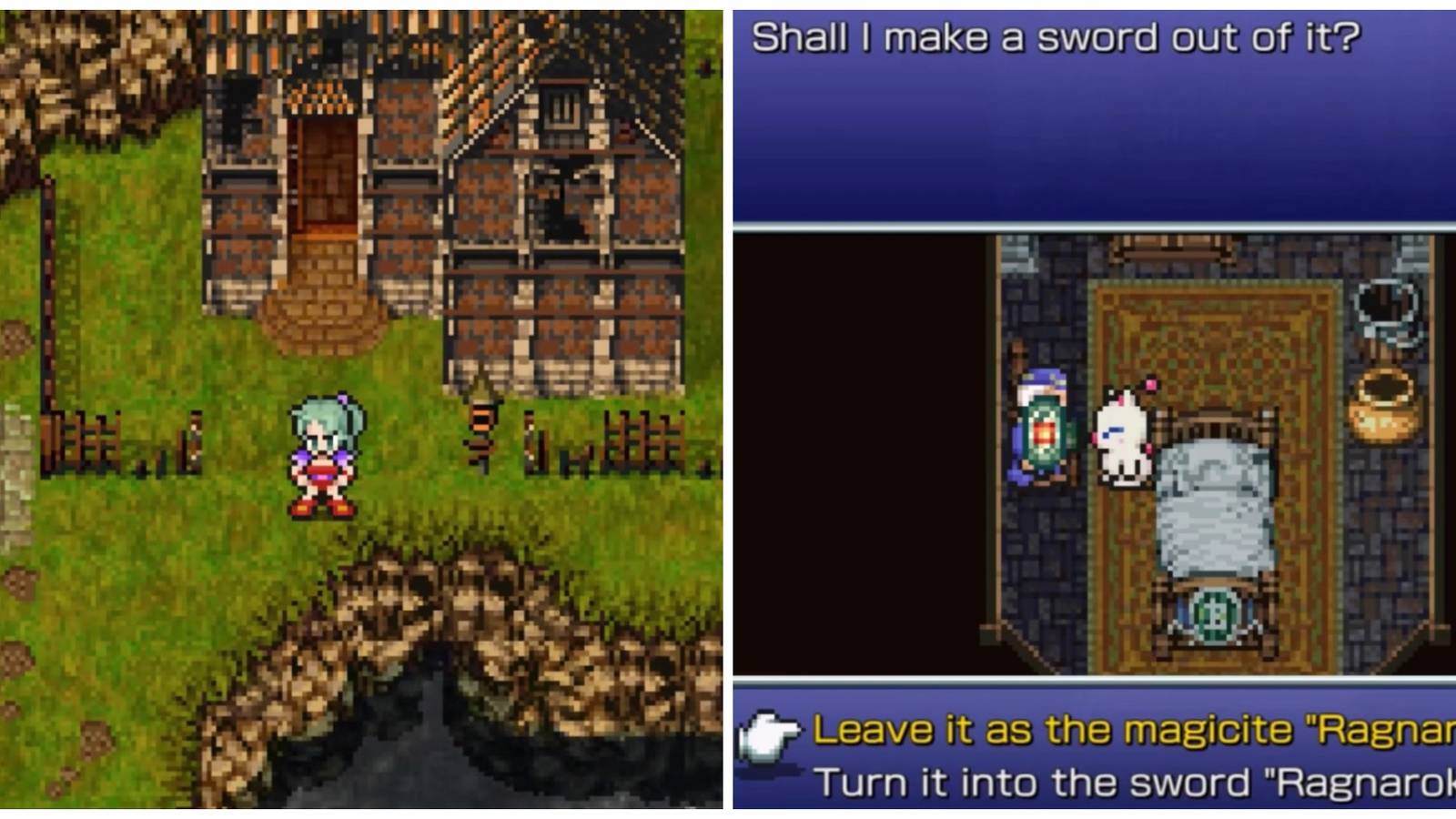 Learning Ultima in Final Fantasy 6