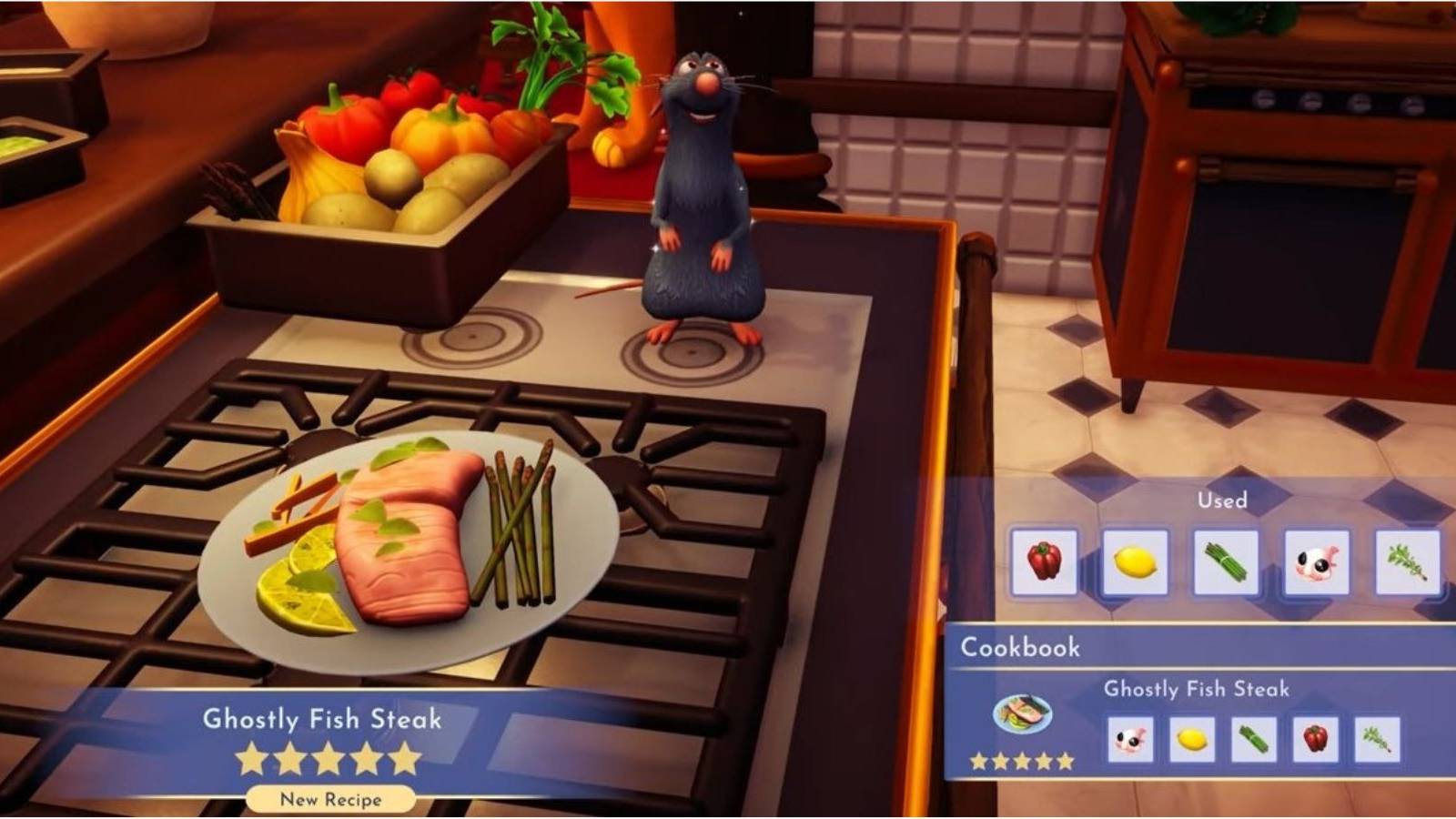 ghostly fish steak dreamlight valley