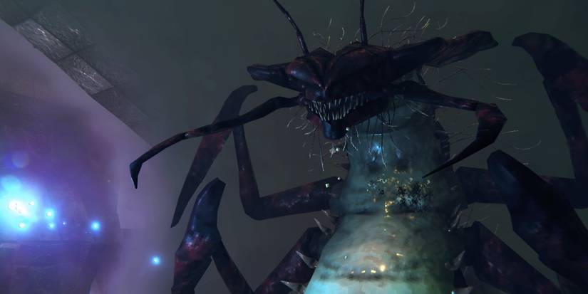 Valheim The Queen Boss in Mistlands