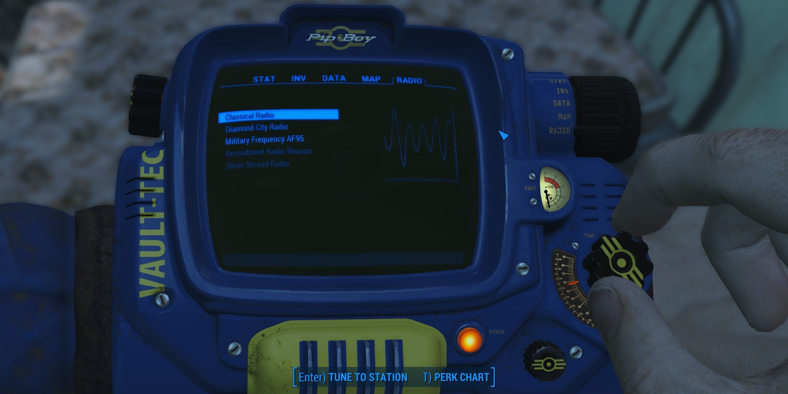 Vault-Tec PipBoy Mod For Fallout 4