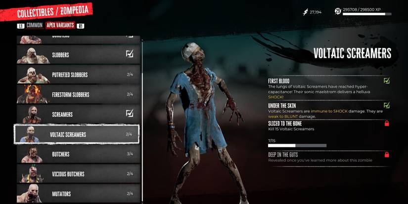 Voltaic Screamers in Dead Island 2