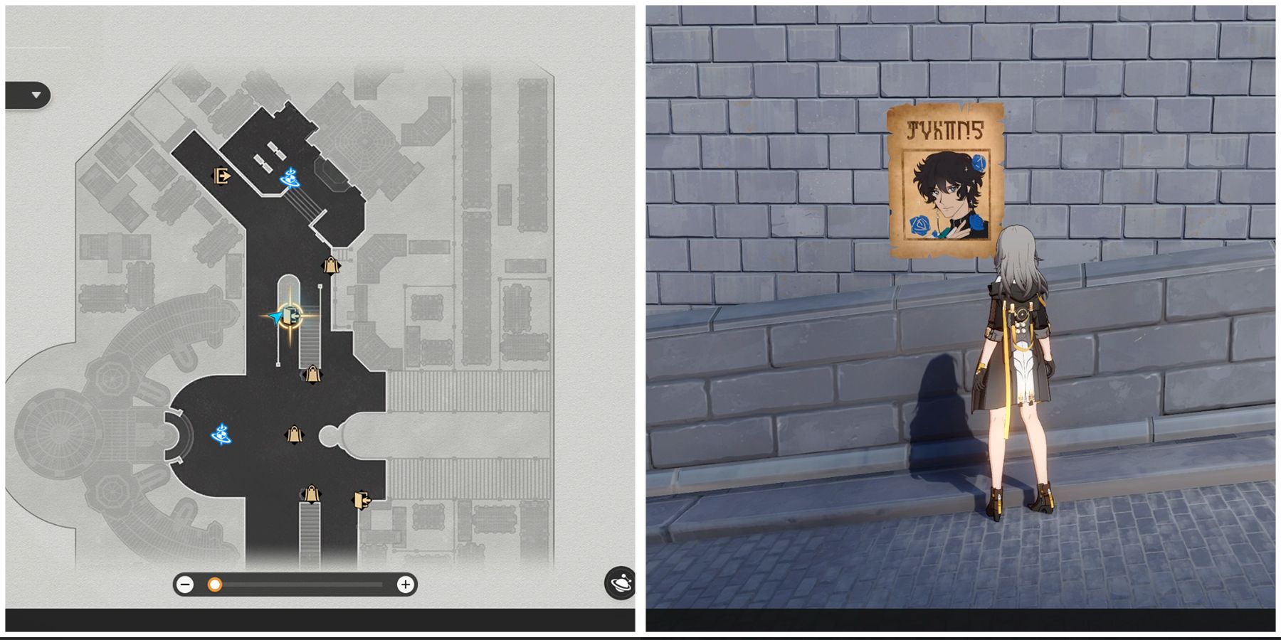 wanted poster 4 location in honkai star rail