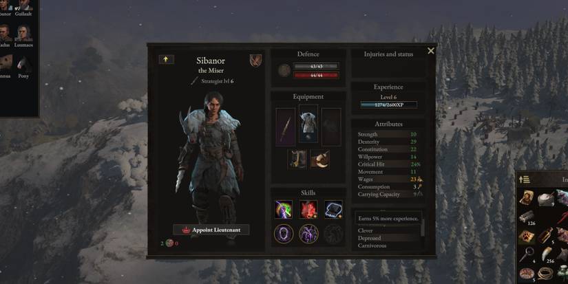 Wartales Clever Trait