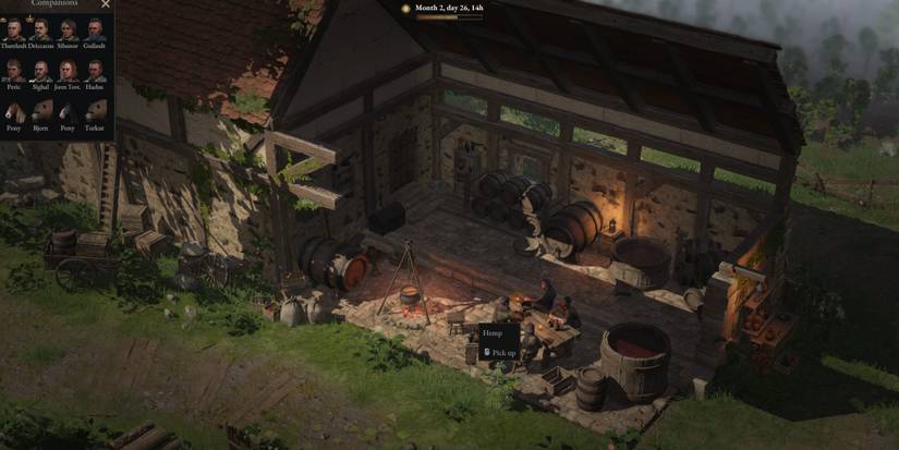 Wartales Inspect locations