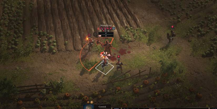 Beating Matthias Lund in Wartales with a four-man party