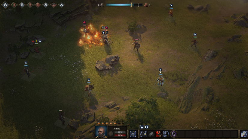 Fighting villages in the Sentenced to Death quest in Wartales