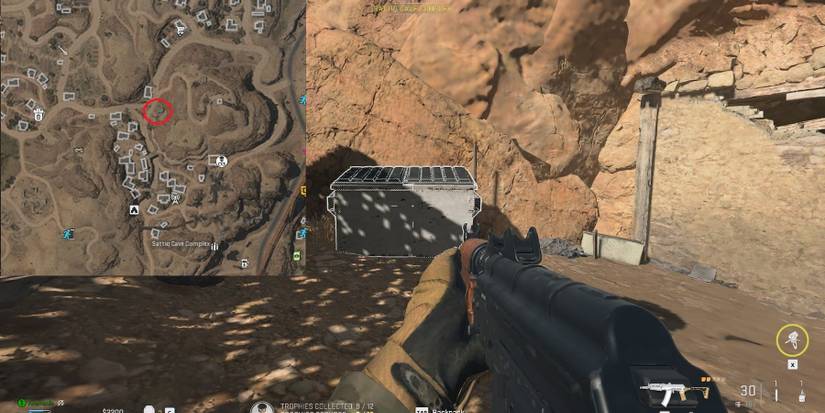 The dead drop by the Sattiq Cave Complex in Warzone 2 DMZ