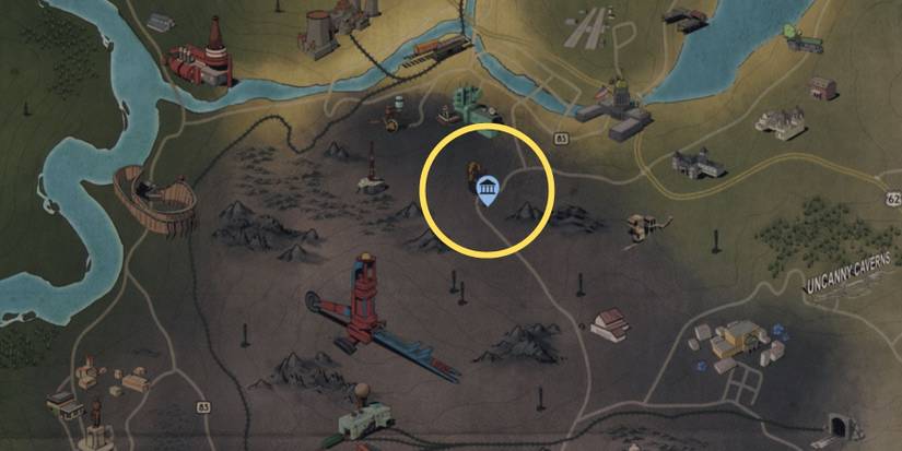 image showing the vendor to buy legendary modules from in fallout 76.