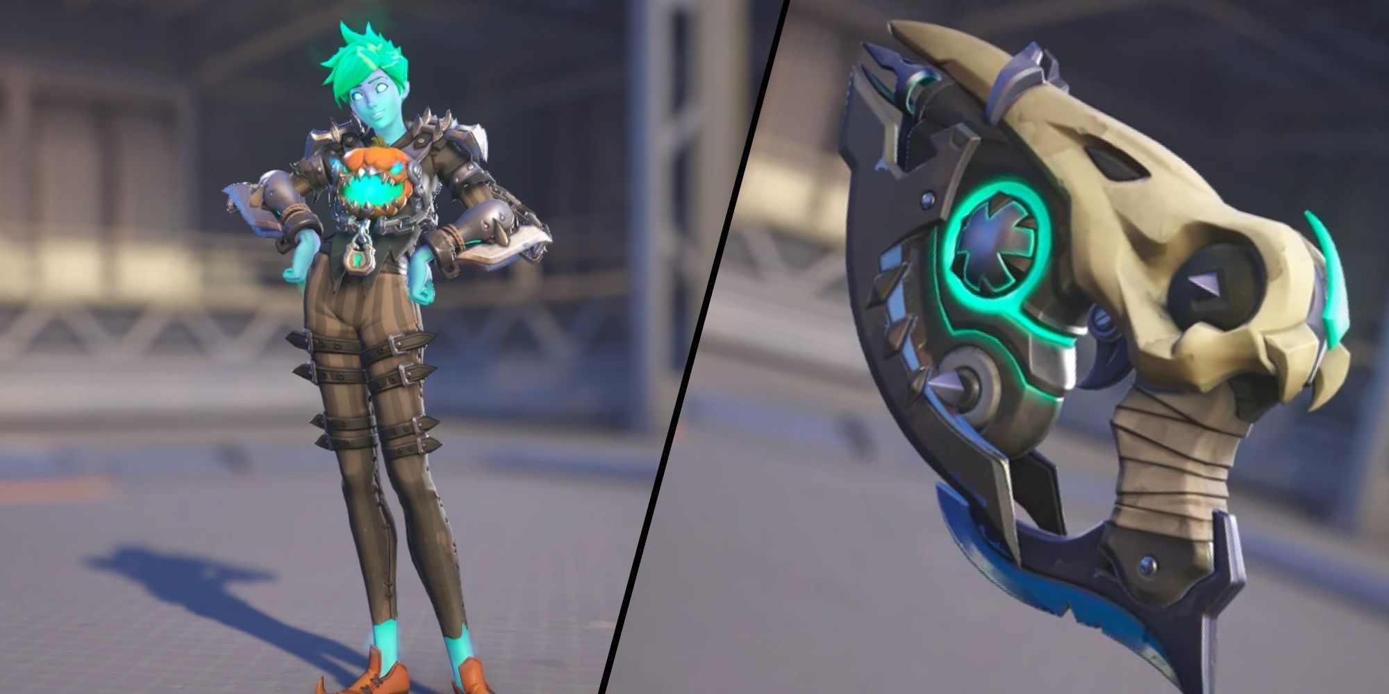 Tracer Willow-O'-Wisp Skin and Gun