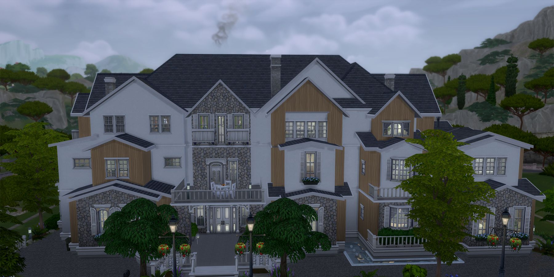 willow stone build in the sims 4
