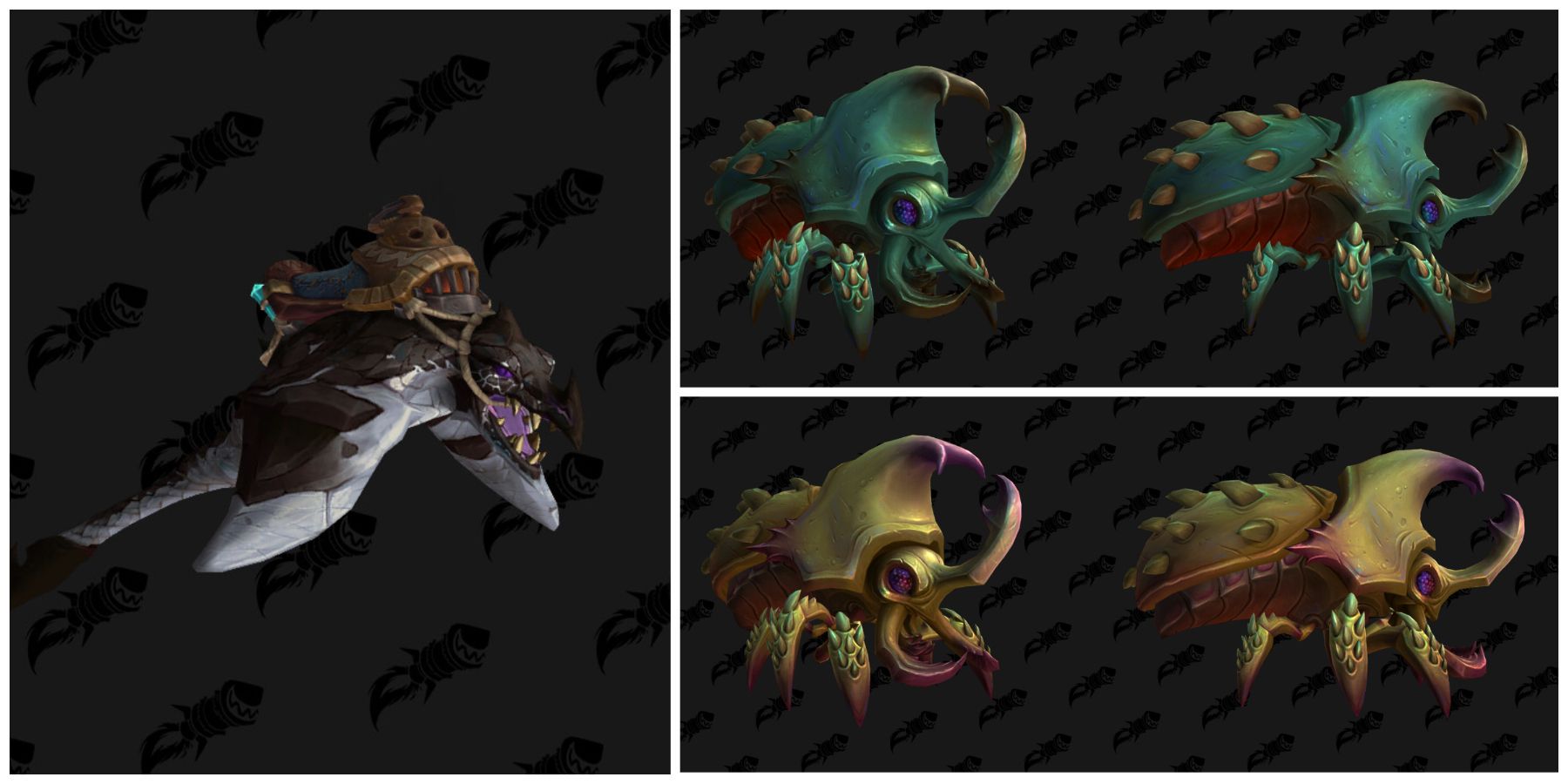 wow embers of neltharion sporebat shalewing mount beetle battle pet