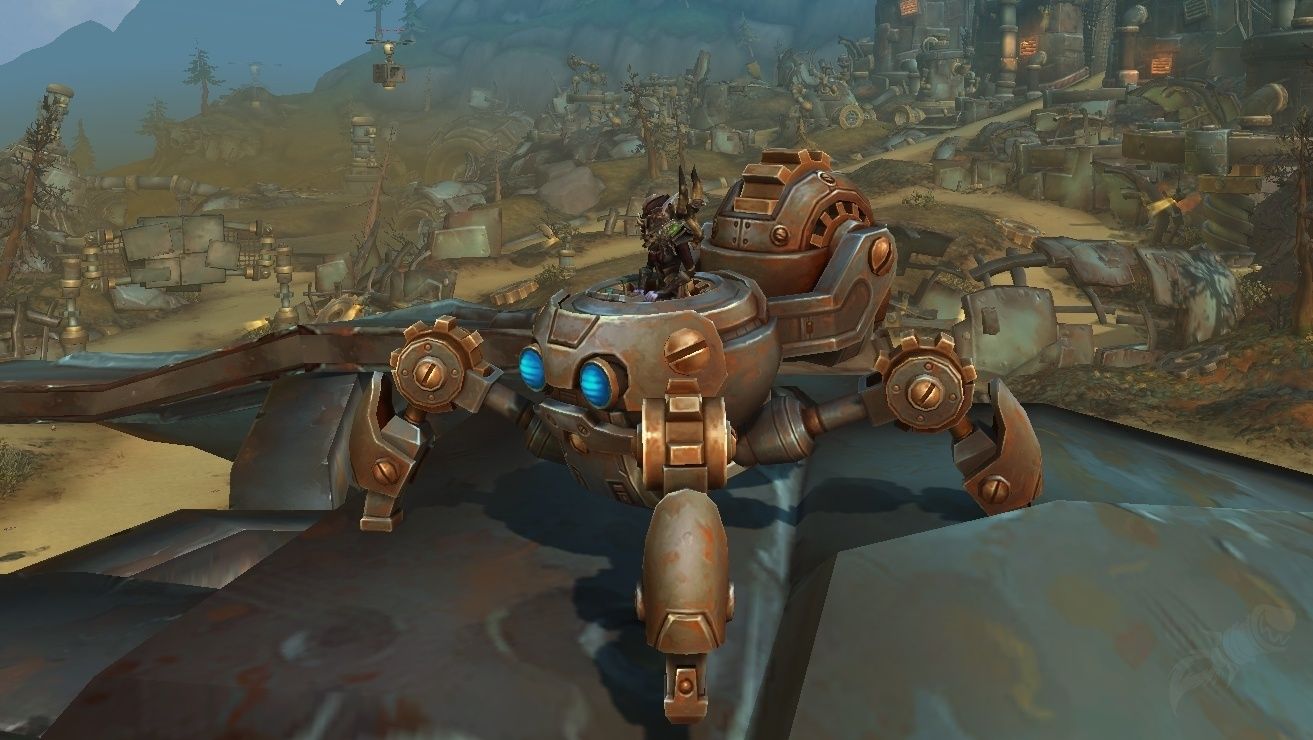 World of Warcraft Mechagon Spider Tank