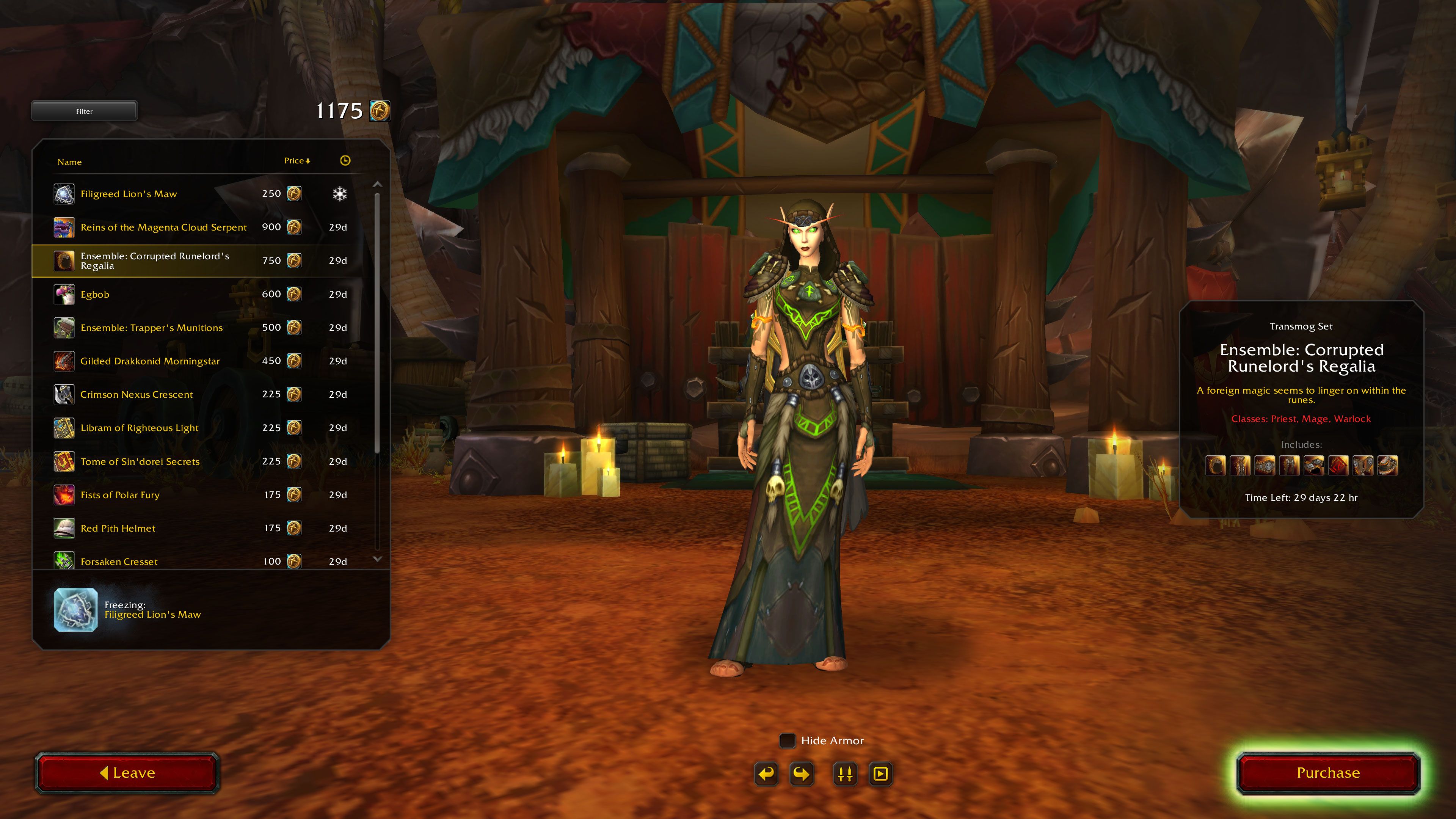 The Coolest Cosmetics from <b>World</b> <b>of</b> <b>Warcraft</b>’s April 2023 Trading Post.